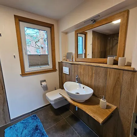 בית נופש Baumhaus Und Tinyhaus Mühlhausen